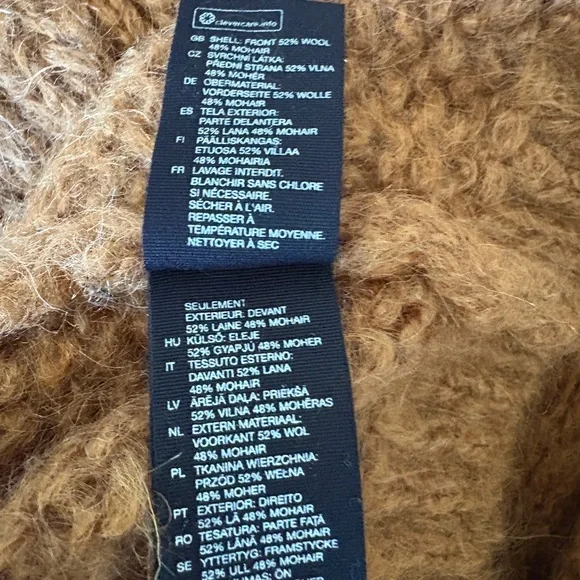 & Other Stories Warm Tan Cardigan - Picture 5 of 6